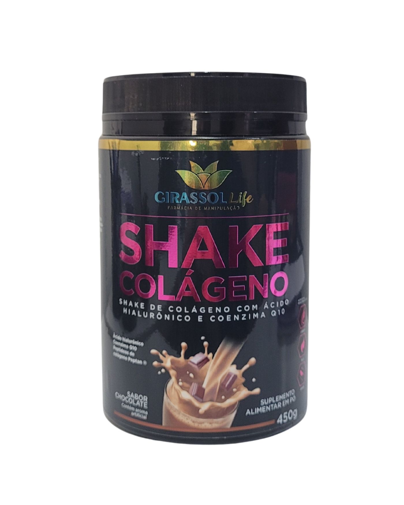 Shake Colágeno + Ácido Hialurônico + Coenzima Q10 450g Shake Colágeno + Ácido Hialurônico + Coenzima Q10 450g