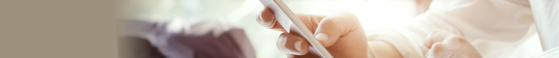 Banner da página Contato