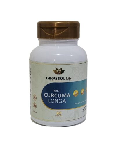 MTC Curcuma Longa 500mg 60 Cápsulas
