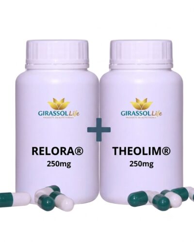 Combo Theolim™ 250mg + Relora® 250mg Girassol Life | Metabolismo e Controle Emocional Combo Theolim™ 250mg + Relora® 250mg Girassol Life | Metabolismo e Controle Emocional