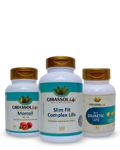 Combo Morosil® 400mg + Slim Fit Complex + Diurect Life Girassol Life | Gerenciamento Corporal e Metabolismo