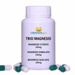 Trio Magnésio Girassol Life – Citrato, Dimalato e Quelado 200mg | 30 Doses Trio Magnésio Girassol Life – Citrato, Dimalato e Quelado 200mg | 30 Doses