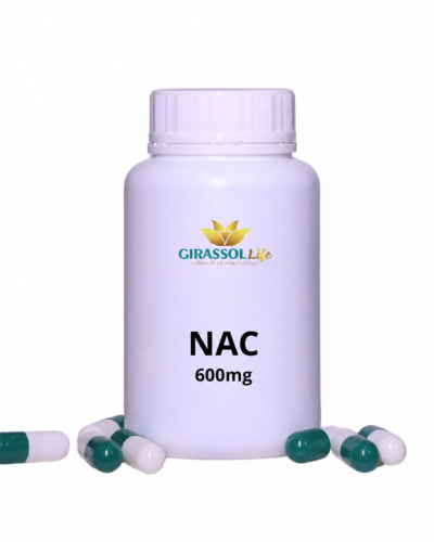 NAC 600 mg 60 cápsulas Girassol Life NAC 600 mg 60 cápsulas Girassol Life
