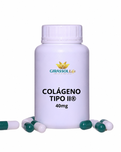 Colágeno UC II® Girassol Life 40 mg – Cuidado das Articulações | 30 Cápsulas Colágeno UC II® Girassol Life 40 mg – Cuidado das Articulações | 30 Cápsulas